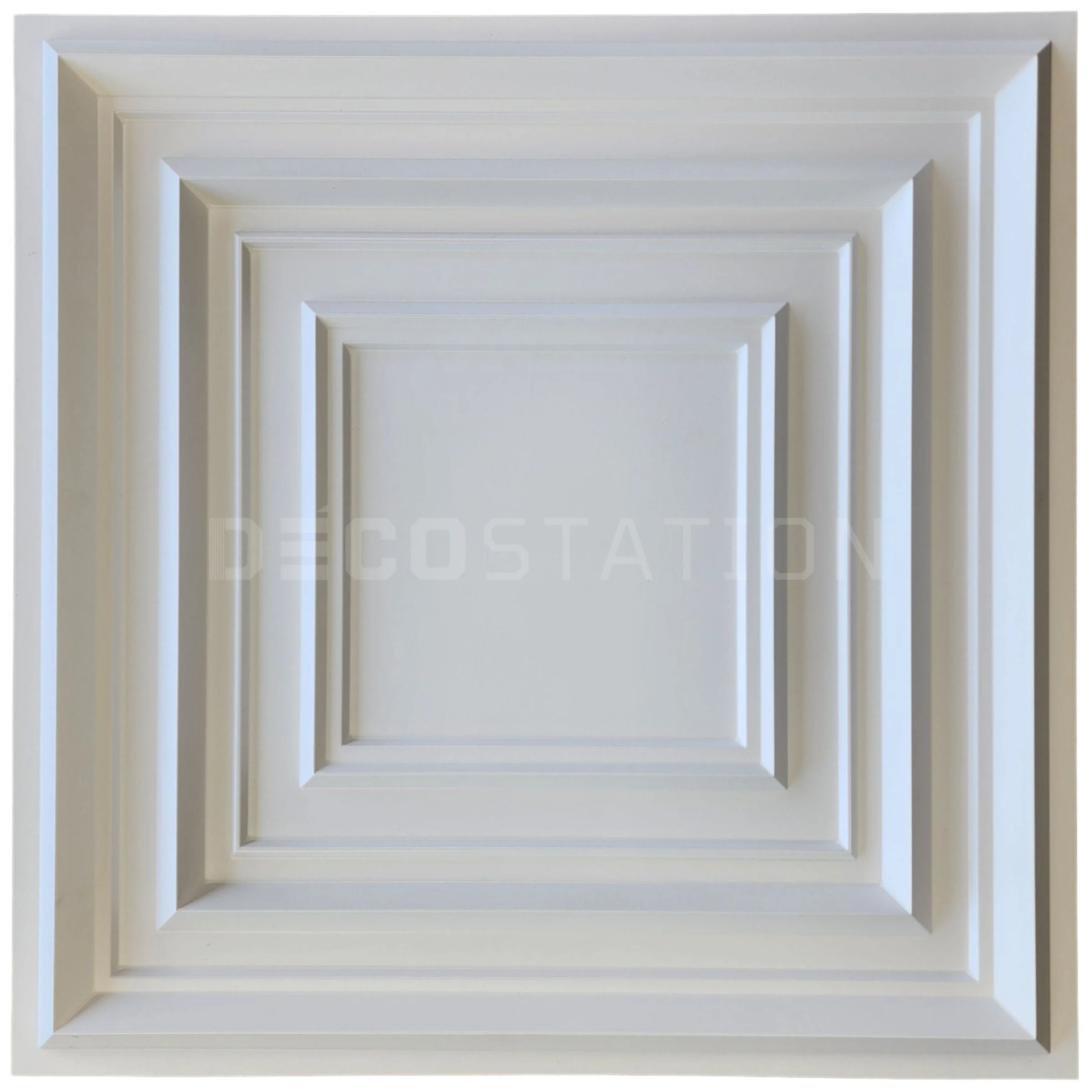 3D Wall Panel – Pyramid White