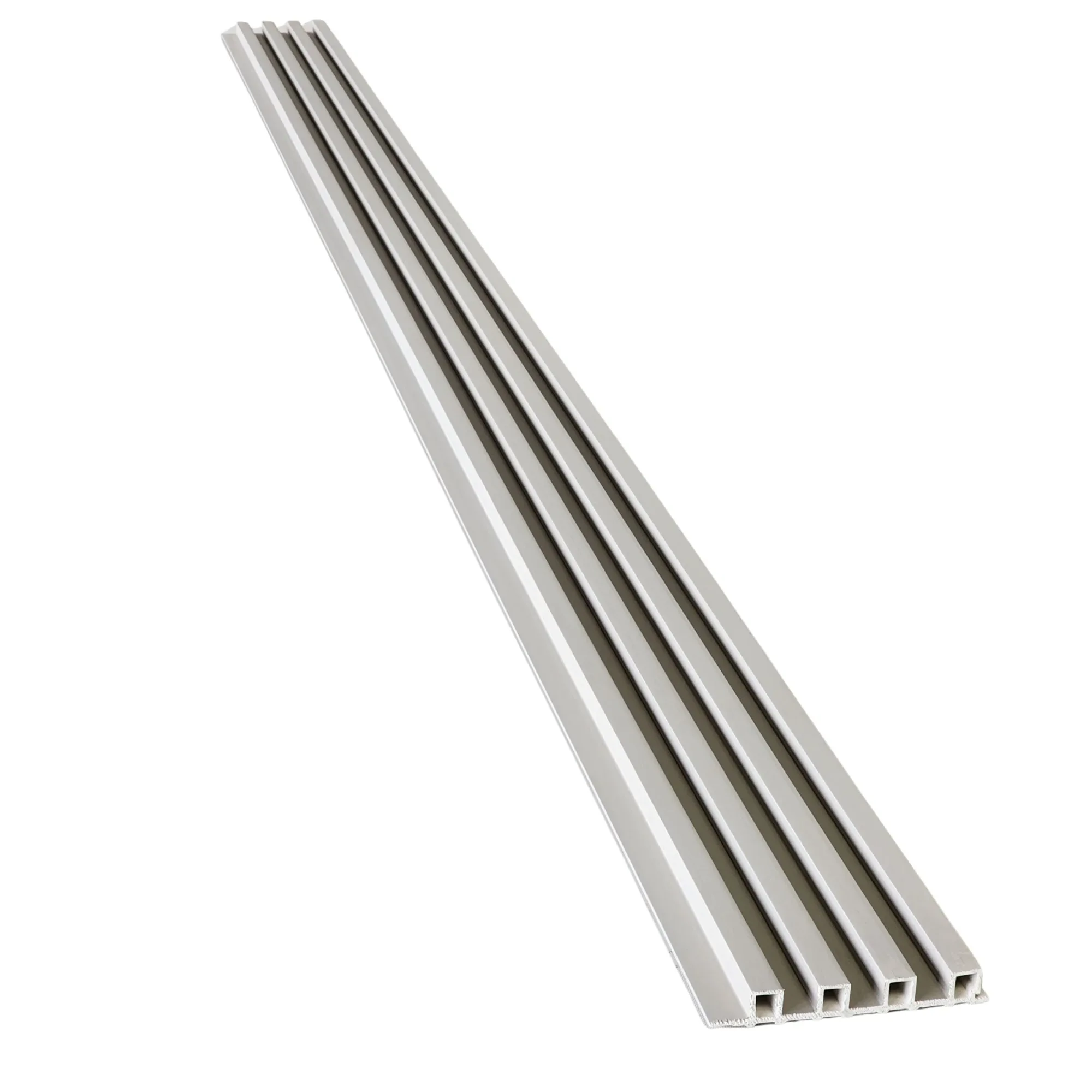 White WPC Fluted Panel