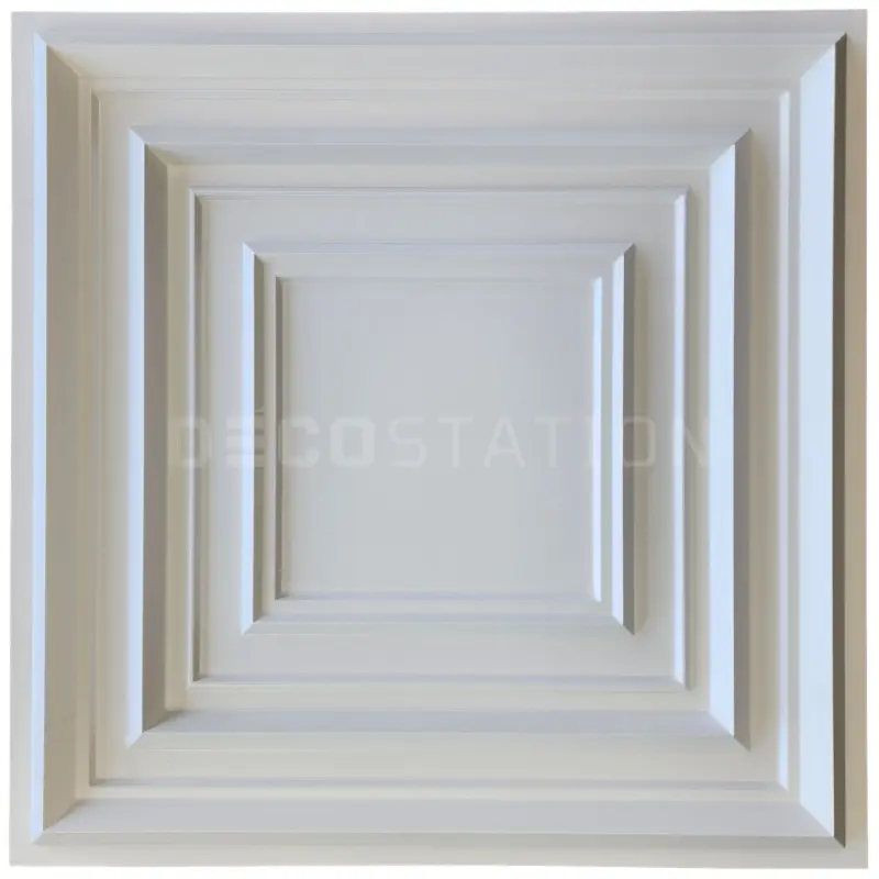 3D Wall Panel – Pyramid White