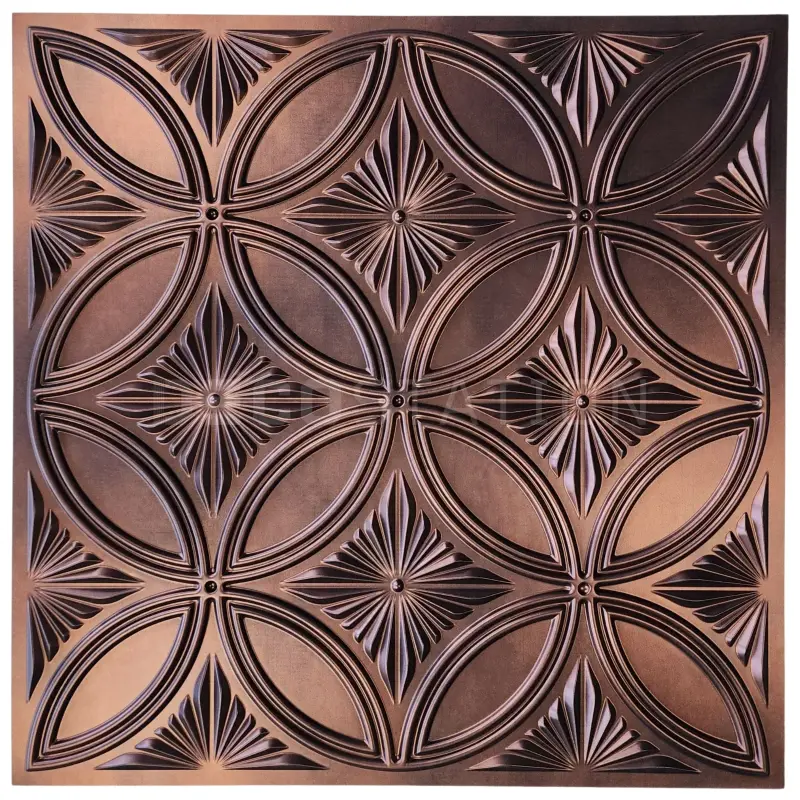 3D Wall Panel – Royal Copper Bloom