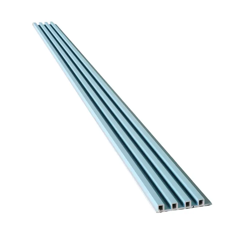 Skyline Blue WPC Fluted Panel